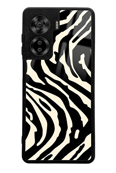Spoyi Casper Via X40 Zebra Design Glossy Phone Case Compatible