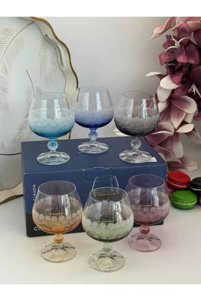 ROSSEV Mercan Mix Coffee Side Crystal Water Glass-250Ml