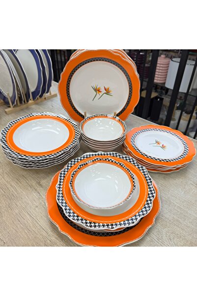 DGCHOME Diana 6 Kişilik 24 Parça Yemek Takımı