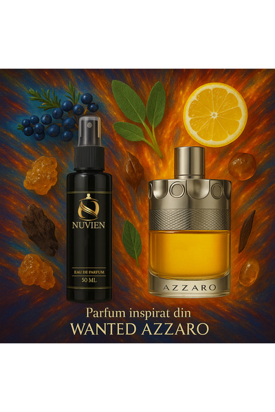 Nuvien Eau de parfum, 50 ml - 027, inspired by Wanted A.