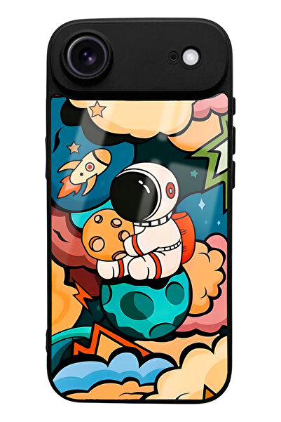 Spoyi iPhone 17 Air Baby Astronaut Design Glossy Phone Case