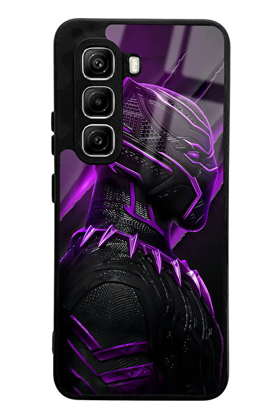 Spoyi Infinix Hot 50 Pro Black Panther Design Glossy Phone Case
