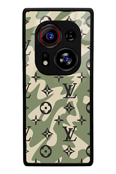 Spoyi Tecno Phantom X2 Pro Green Wave Design Glossy Phone Case