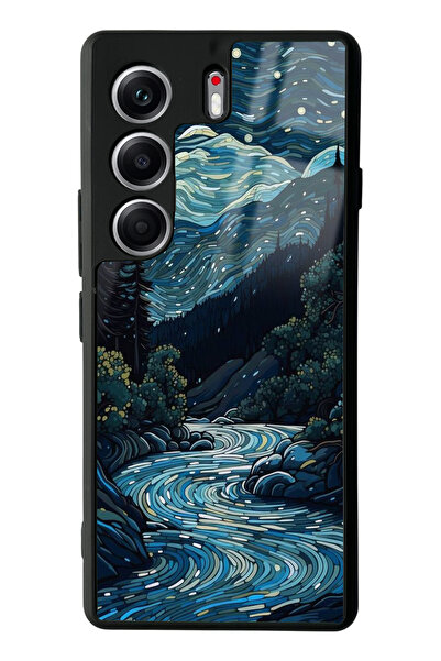 Spoyi Tecno Camon 40 Pro Compatible Night Design Glossy Phone Case