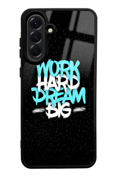 Spoyi A56 Compatible Space Motto Design Glossy Phone Case