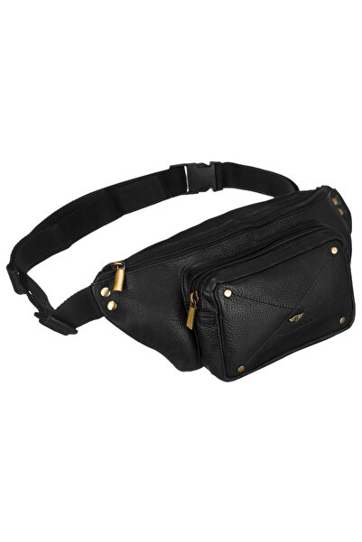 Other Borsetă bărbătească din piele cu buzunar frontal - Peterson