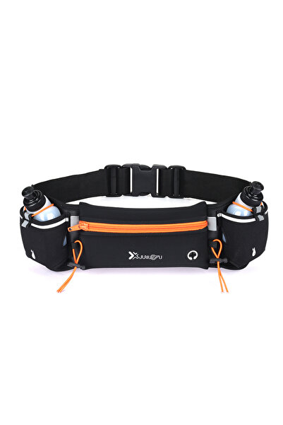 Choice Orange with 2 bottle Man/Woman Marathon Trail Running Waist Pack For P...