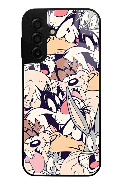 Spoyi A17 Disney Character Designed Glossy Phone Case Compatible