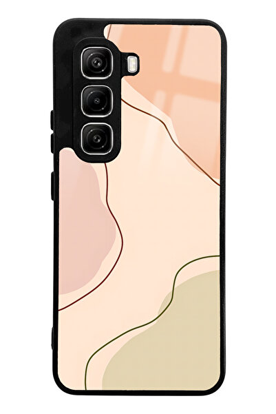 Spoyi Infinix Hot 50 Pro Compatible Nude Colors Designed Glossy Phone Case