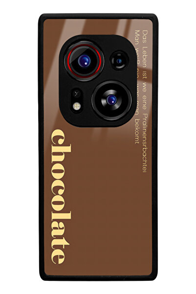 Spoyi Tecno Phantom X2 Pro Choclate Design Glossy Phone Compatible Case