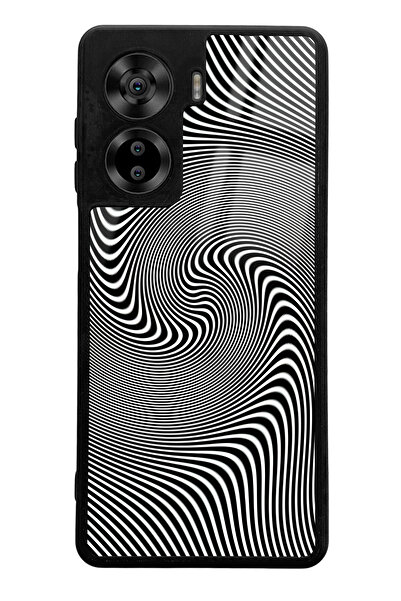 Spoyi Casper Via X40 Compatible Triptrance Wave Designed Glossy Phone Case