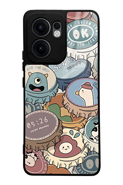 Spoyi Oppo Reno 13F Crown Cap Design Glossy Phone Case