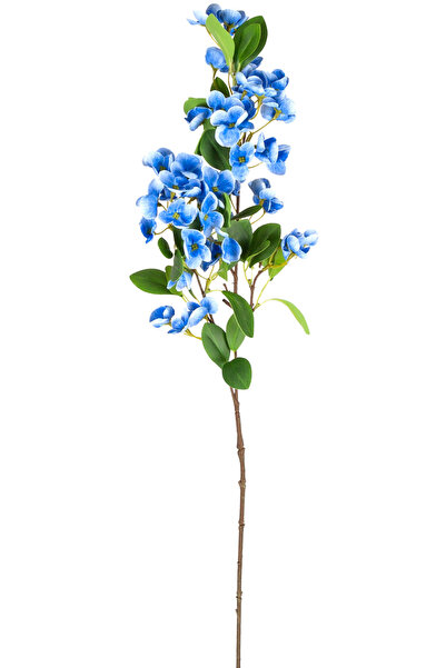 Herdekora Yapay Sütleğen Çiçek, Mavi - Islak Dokulu, 77 cm