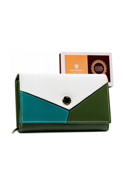 Other Medium-sized women's wallet made of genuine leather - Peterson