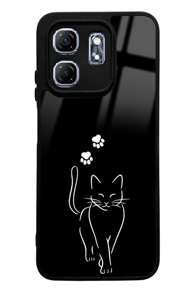 Spoyi Infinix Hot 50 Compatible Paticik Design Glossy Phone Case