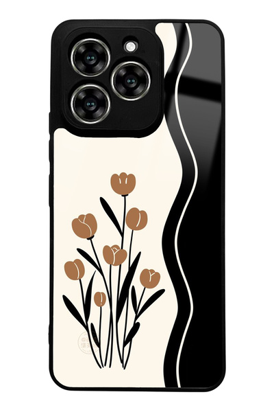 Spoyi Reeder S919 Flower Motif Design Glossy Phone Case Compatible