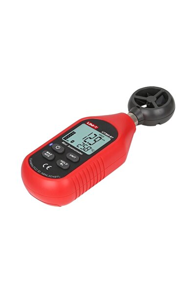 OEM UNI-T UT363BT Bluetooth Anemometer, 0-30 m/s, Auto-off, Batteries Included (Red/Black)