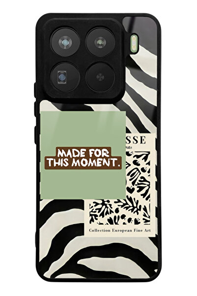 Spoyi حافظة هاتف لامعة بتصميم ماتيس الأخضر متوافقة مع هاتف Xiaomi Mi 15 Pro