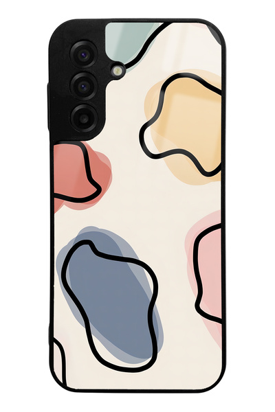 Spoyi Samsung A17 Nude Milky Design Glossy Phone Case Compatible