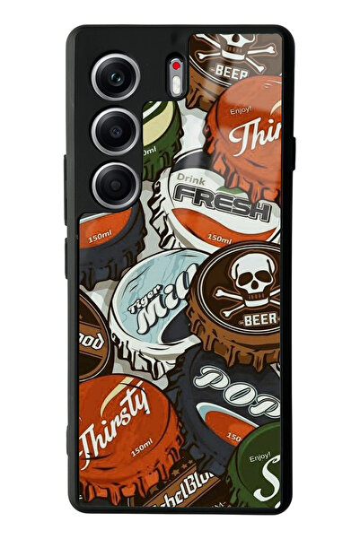 Spoyi Compatible Tecno Camon 40 Pro Glossy Phone Case with Soda Cap Design