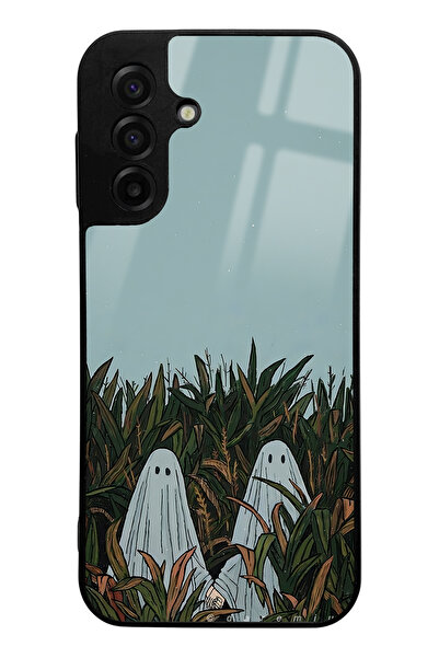 Spoyi حافظة هاتف لامعة بتصميم كاسبر متوافقة مع هاتف سامسونج A17