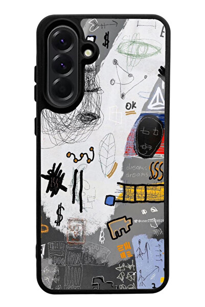 Spoyi حافظة هاتف لامعة بتصميم لوحة الرياضيات المتوافقة مع A56