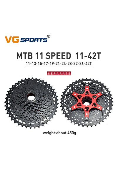 Choice كاسيت خفيف الوزن 8 فولت 11 ثانية 11-42 طن أسود VG Sports 8 9 10 11 12 ...