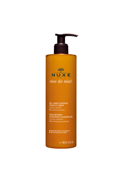 Nuxe Reve de Miel Ultra Rich, Gel de curățare, Pentru față, 400 ml