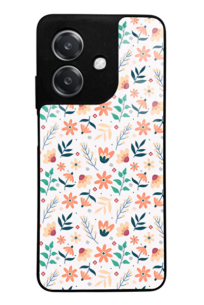 Spoyi Oppo A3 Compatible Tiny Autumn Design Glossy Phone Case