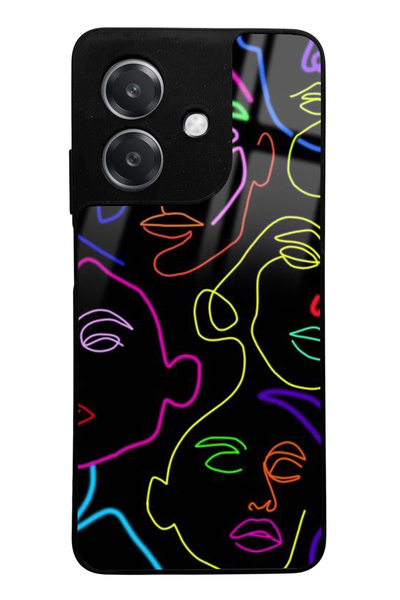 Spoyi Oppo A3 Compatible Silhouette Design Glossy Phone Case