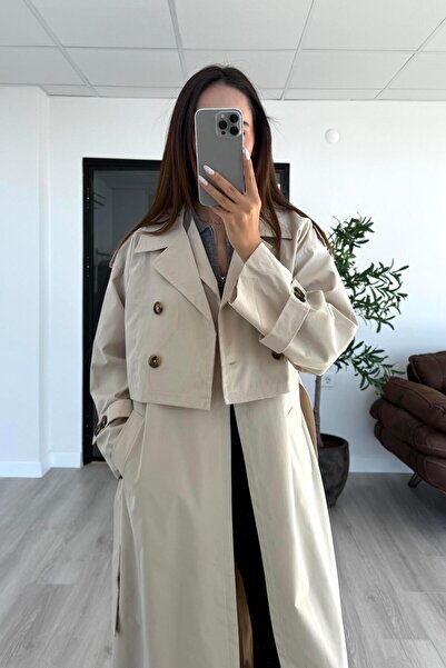 Nazliye Taş Renk Tasarım Trençkot