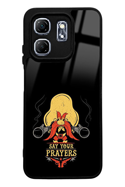 Spoyi Infinix Hot 50I Compatible Say Your Prayers Design Glossy Phone Case