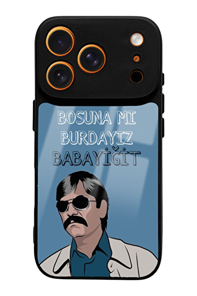 Spoyi iPhone 17 Pro Compatible Babayiğit Designed Glossy Phone Case