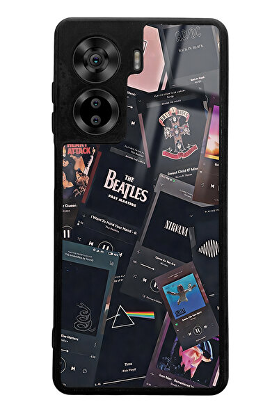 Spoyi Casper Via X40 Compatible Retro Music Design Glossy Phone Case