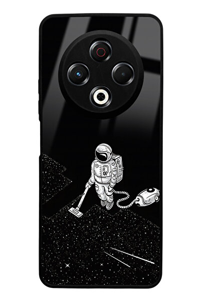 Spoyi حافظة هاتف لامعة بتصميم رائد الفضاء تاتيانا لهاتف تكنو سبارك 30