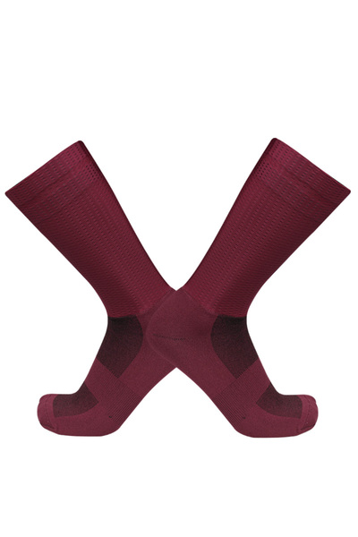 Choice جوارب ركوب الدراجات الهوائية الصيفية الجديدة باللون الأحمر من Aero Bik...