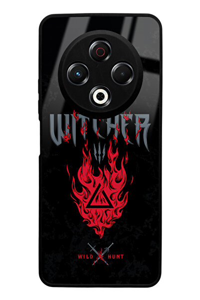 Spoyi حافظة هاتف لامعة متوافقة مع تكنو سبارك 30 بتصميم ويتشر 3 فاير