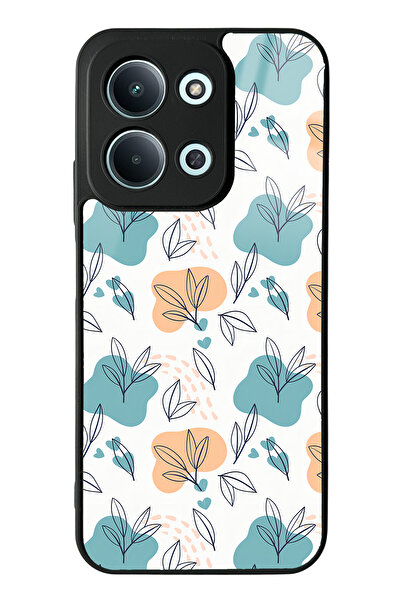 Spoyi Xiaomi Redmi 15C 4g Glossy Phone Case with Tiny Leaves Design