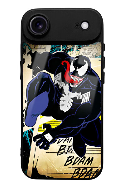 Spoyi iPhone 17 Air Venom Design Glossy Phone Case Compatible