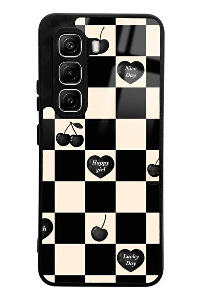 Spoyi Infinix Hot 50 Pro Happy Girls Designed Glossy Phone Case Compatible