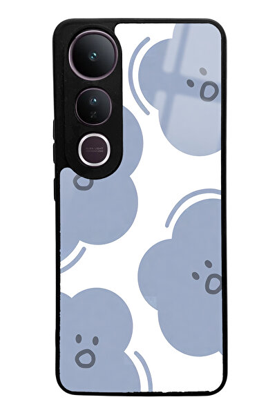 Spoyi Vivo V50 Lite Cloud Face Design Glossy Phone Case