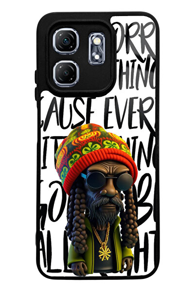 Spoyi Infinix Hot 50I Compatible Bob Marley Design Glossy Phone Case