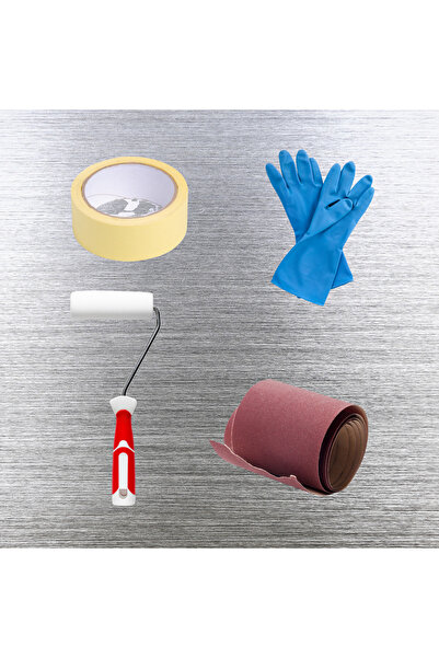 caxcolors YENİ NESİL DÖNÜŞÜM BOYASI 1 LİTRE SET DOLAP-FAYANS-CAM-PLASTİK-AHŞAP-DUVAR-METAL