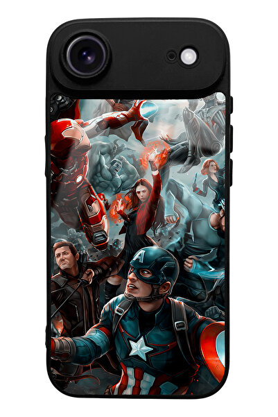 Spoyi iPhone 17 Air Avengers Ultron Design Glossy Phone Case Compatible