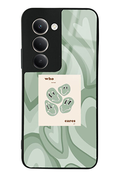 Spoyi Xiaomi Redmi 15 Who Cares Green Designed Glossy Phone Case Compatible