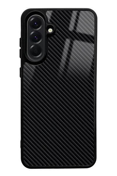 Spoyi حافظة هاتف سامسونج A56 بتصميم كربوني لامع