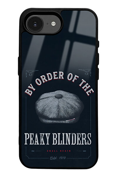 Spoyi iPhone 16E Compatible Peaky Blinders Cap Design Glossy Phone Case