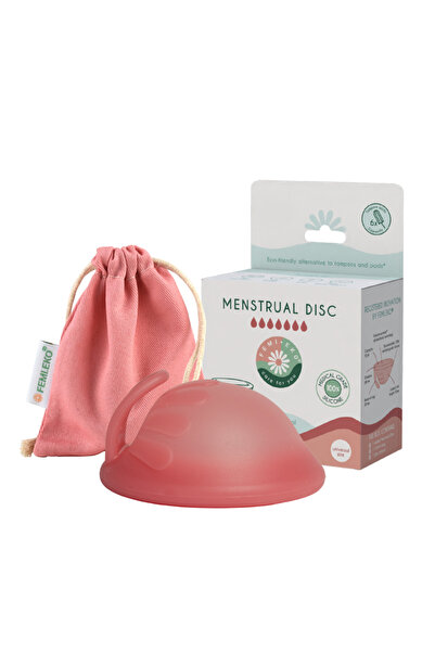 FemiEko Universal Safe Menstrual Disc – Reusable - with SaniConcentrate™ Technology, 50ml