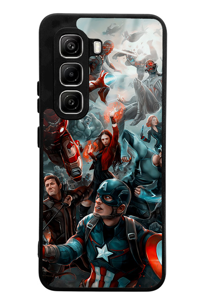 Spoyi Infinix Hot 50 Pro Avengers Ultron Design Glossy Phone Case