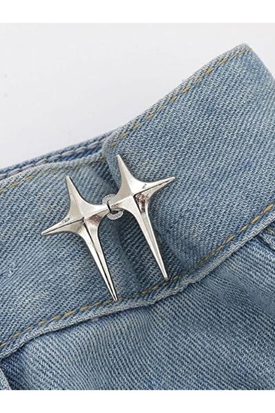 GUCSO Pantolon Beli Daraltma Aparatı, Broş, Kuzey Yıldızı , Gümüş Renk Kuzey ...